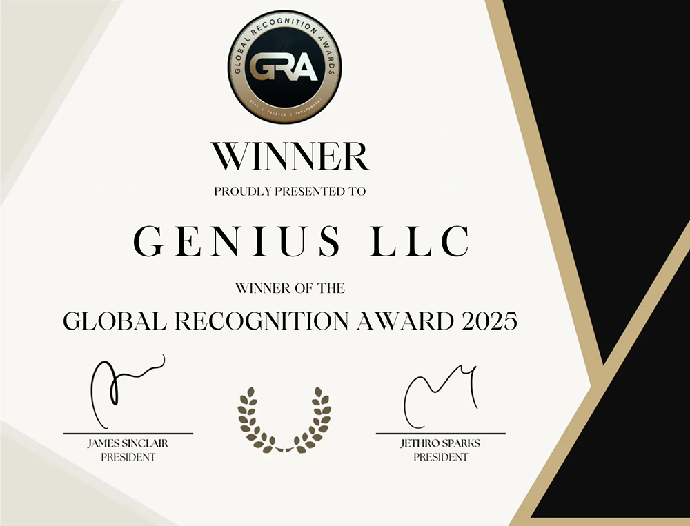 Global Recognition Awards Winner 2025